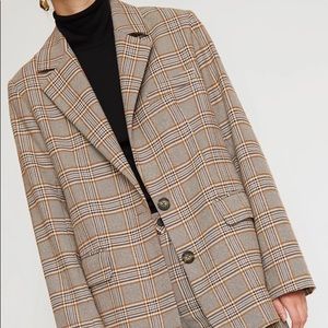No. 6 Plaid Blazer